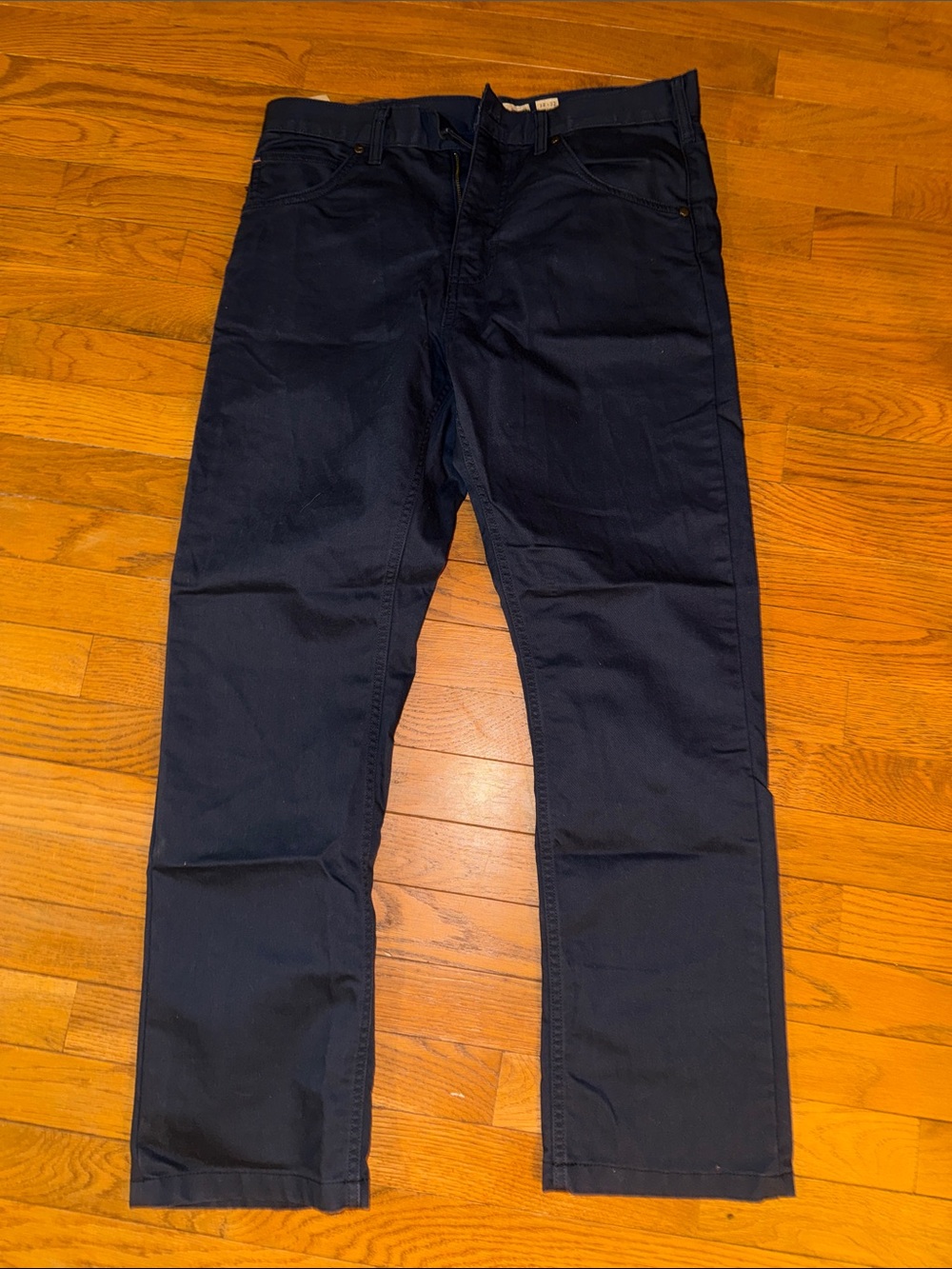 Patagonia Straight -Leg Cotton Pants Black Waist 32 x 32 Like New